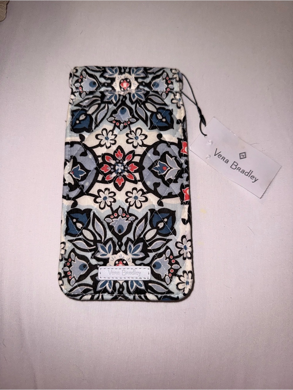 Vera Bradley Multi-Color Floral Quilted Sunglasses sleeve